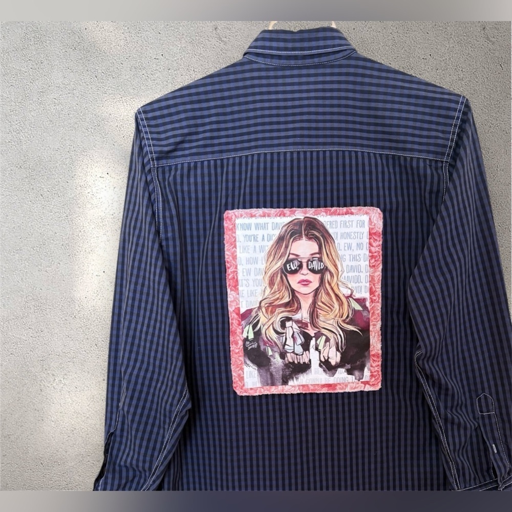Schitt’s Creek ‘Ew David’ Mens Button Down Shirt